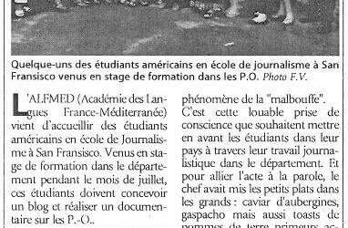 Août 2010 – Etudiants américains