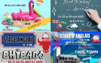 Stages Scolaires Juillet/Août 2025