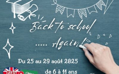 📢 NOUVEAUTÉ PLAY & SAY – 2 niveaux pour les 6|8 et 9|11 pour se réadapter au rythme 📢